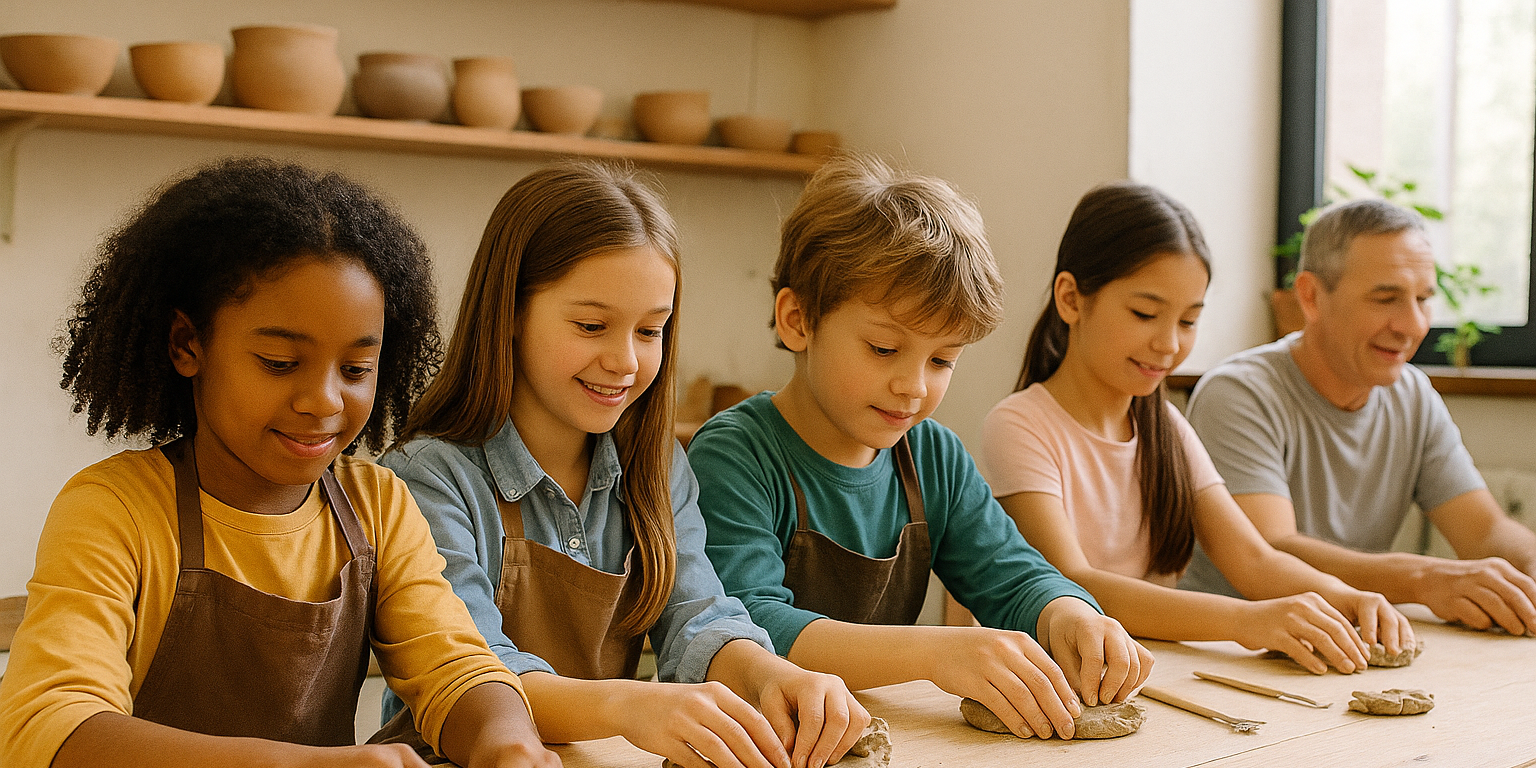 immagine del corso MANI IN PASTA - WORKSHOP DI CERAMICA PER BAMBINI