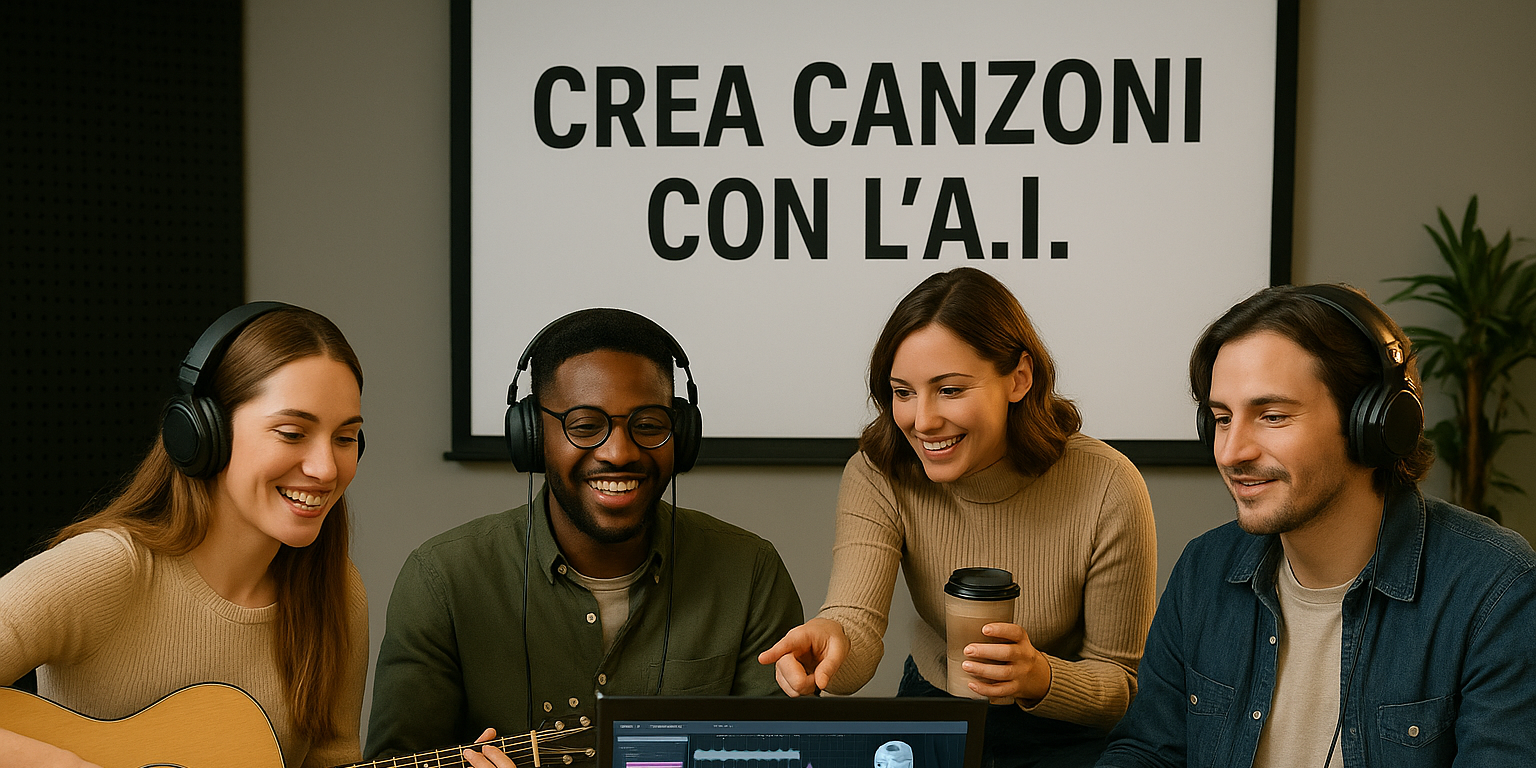immagine del corso MUSICA: CREA CANZONI CON L'A.I.