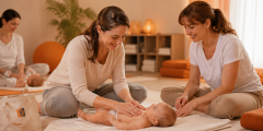 MASSAGGIO NEONATALE (GENITORE E BAMBINO)