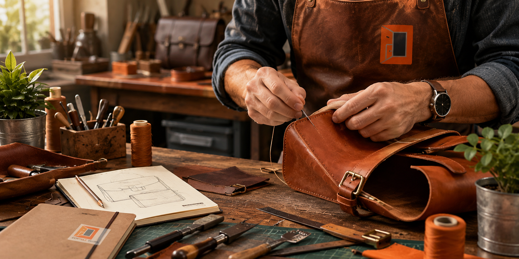 immagine del corso CREA LA TUA BORSA - PELLETTERIA BASE